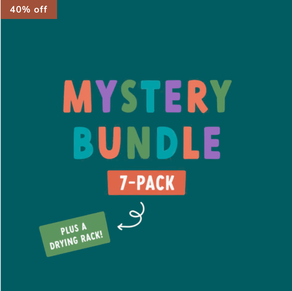 Read more about the article Stasher Mystery Bundle – 7 Pack + Drying Rack